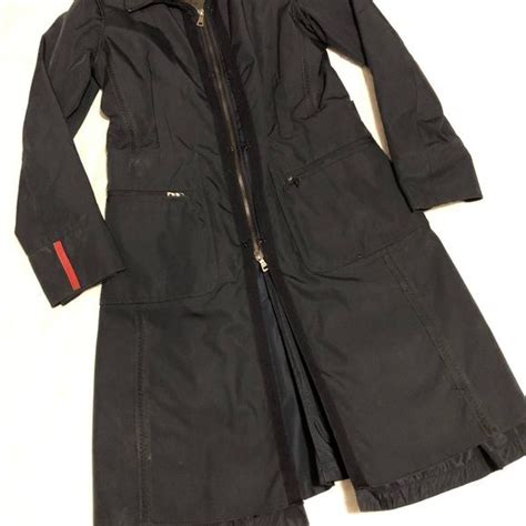 prada navy blue jacket|prada jackets for women.